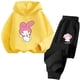 thumbnail image 3 of Sudadera con capucha y estampado de dibujos animados de Sanrio Melody para niñas, primavera y otoño de 2024, 3 of 5