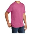 thumbnail image 4 of Mens Core Cotton Male T-Shirts Heather Sangria 4XL, 4 of 5