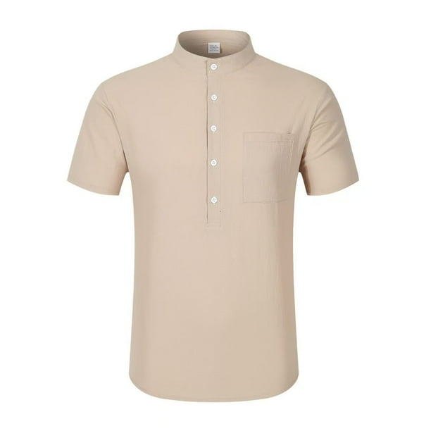 pstuiky camiseta de hombre, Camiseta de cuello redondo de color liso para hombre, holgada, para cultivar la integridad moral camisas casuales para hombre l