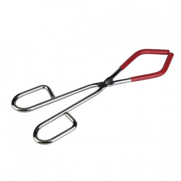Stainless Steel Beaker Tongs 26cm Lab Clip Tool, for 1000ml Beaker, with Plastic Hold