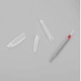 thumbnail image 2 of Leather Marking Pen Mercury Pen Set Silver Refills and Pen Barrel Temporary Clothes Marking Tracing Pen for Shoes Bag Making(20pcs Silver+4 Pen Barrel), 2 of 5