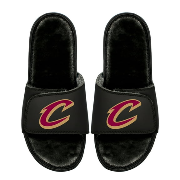 Youth ISlide  Cleveland Cavaliers Logo Fur Slide Sandals