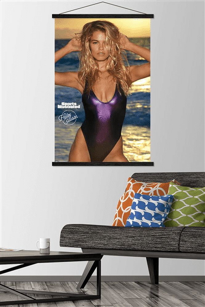 Sports Illustrated: Swimsuit Edition - Hailey Clauson 18 Wall Poster with Magnetic Frame, 22.375" x 34"