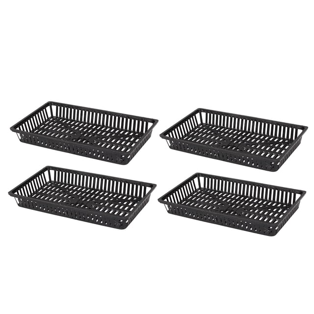 SHISUYAN 10pcs Plastic Plants Baskets Practical Water Grass Planting Rack for Aquarium Fish Tank