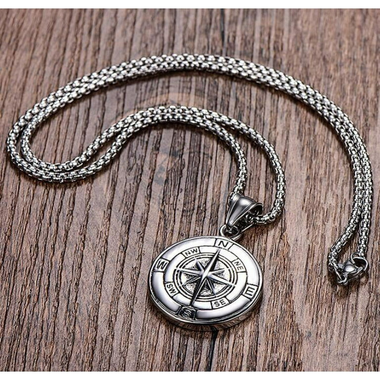 Compass locket shop vintage