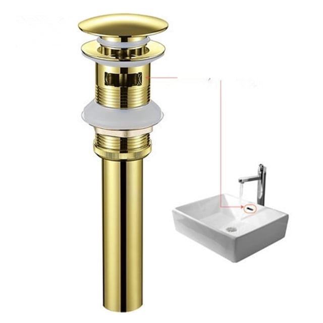 Basin Faucet Gold Bathroom Faucet Mixer Tap Brass Wash basin Faucet Hot and Cold Sink Faucet New Modern ,Easy to Install