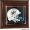 Miami Dolphins Brown Mini Helmet Display Case