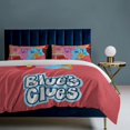 thumbnail image 5 of Blue'S Clues 3 Pieces Duvet Cover Set, Soft Bedding Comforter Cover Set with Zipper Closure, 1 Duvet Cover And 2 Pillowcases for Bedroom All Season, 5 of 7