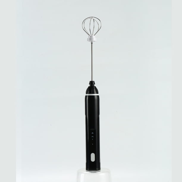 1200mAh Rechargeable Handheld Electric Milk Frother Egg Beater (3Speed