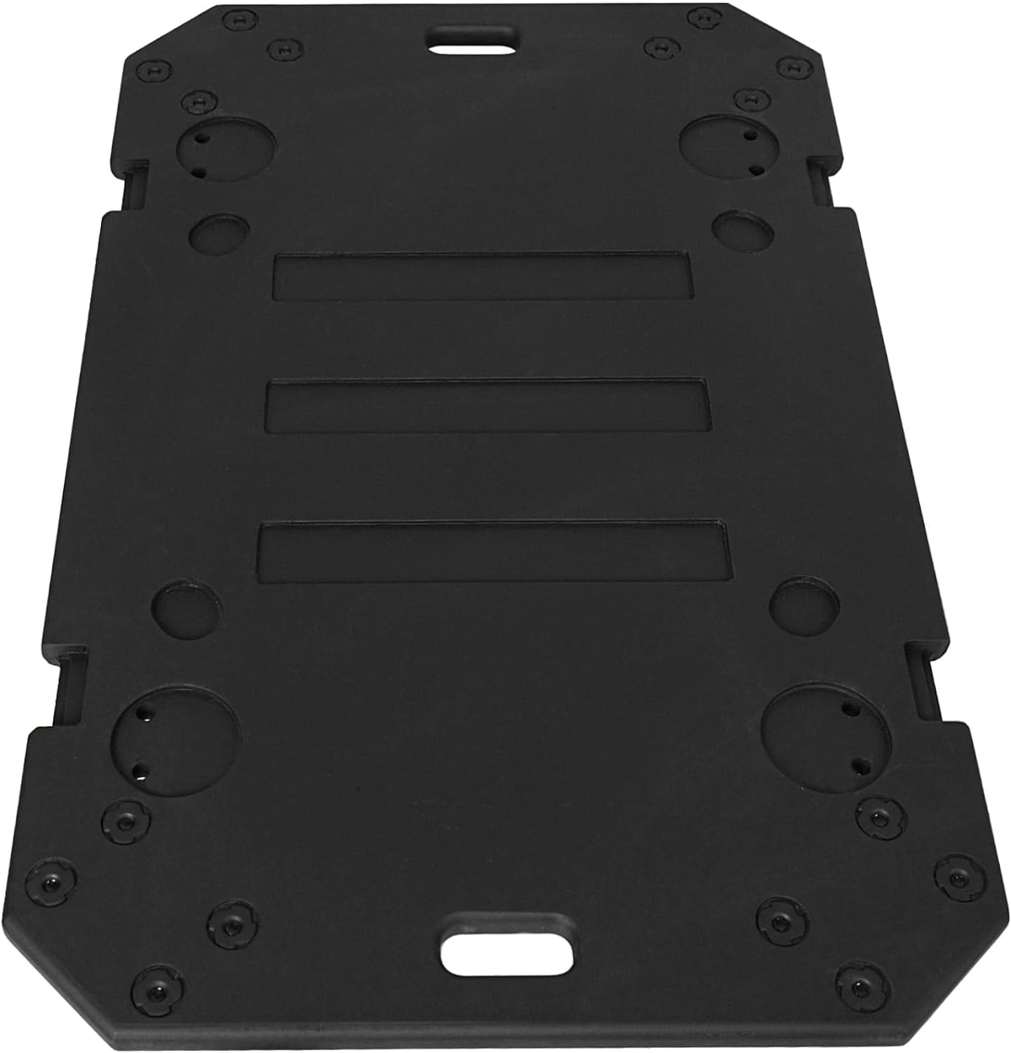 Sound Town Plywood Caster Board, for Sound Town Rack Cases, with 4-inch Wheels and Brakes (STRC-ACB2)