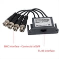 thumbnail image 4 of Transmisor de Video Balun BNC UTP CAT5 de 4 Canales para Cámaras de CCTV/Vigilancia. Transmisor Coaxial HD de 4 Vías Trend., 4 of 5