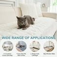 thumbnail image 4 of Eurhowing Fuzzy Sofa Cover for Dog, Non Slip & Pet-Friendly Slipcover Couch Cover Mat, Soft Washable Furniture Protector, 28"×83", Off-White, 4 of 9