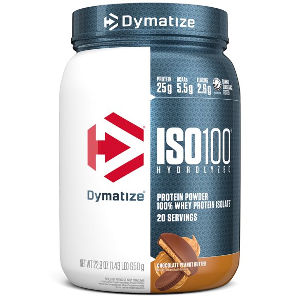 Protein Powder Dymatize ISO100 Whey Isolate Chocolate 20sv
