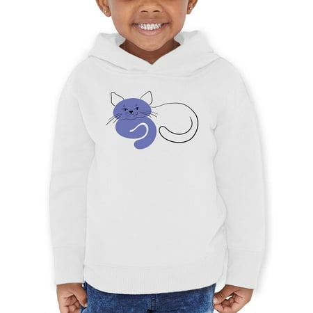 

Lazy Cat Very Peri Hoodie Toddler -Image by Shutterstock 5 Toddler