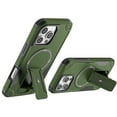 thumbnail image 5 of Military Grade HD Armor MagSafe Case with Kickstand for iPhone 16 Pro - Green, 5 of 5
