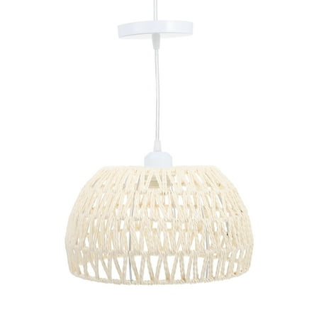 

Hemoton Light Ceiling Pendant Lamp Rattan Hanging Wovenwicker Lights Fixture Shade Lighting Chandelier Lamp Lantern Weaving