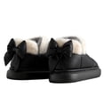 thumbnail image 6 of Bnwani Boots for Women,Winter Boots,Non-slip,Slip-on,Warm,Round Toe,Black,40(US:7.5-7.5), 6 of 7