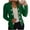 AA-Green, variant on BiZtdJrK Women's Double Button Blazer Solid Color Long Sleeve Notch Lapel Work Office Blazers Casual Open Front Suit Jackets Mint Green M Birthday Gifts