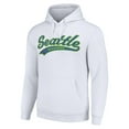 thumbnail image 2 of Unisex Starter White Seattle Seahawks Tailsweep Pullover Hoodie, 2 of 3