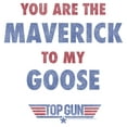 thumbnail image 2 of Women's Top Gun You Are the Maverick to My Goose  Scoop Neck White Medium, 2 of 4