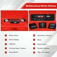 thumbnail image 2 of Pemberly Row Quad 4 Roues 12 V pour Enfants, Voiture à Chevaucher avec Lumières DEL, Musique, USB, Rouge, 2 of 9