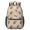 Hedgehog and Flower, variant on Hedgehog and Spiky White Pattern 17" School Backpacks for Teens,Waterproof Oxford Fabric,S-Shape Padded Straps for School,Travel,Hiking,Camping