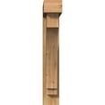 thumbnail image 2 of Ekena Millwork 6"W x 28"D x 36"H Imperial Block Rough Sawn Bracket w/ Offset Brace, Western Red Cedar, 2 of 25