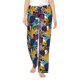 thumbnail image 1 of Fotbe Retro Panther Pantalones de Pijama para Mujer, Pantalones de Dormir, Pantalones Pj con Cordón y Bolsillos-X-Large, 1 of 6