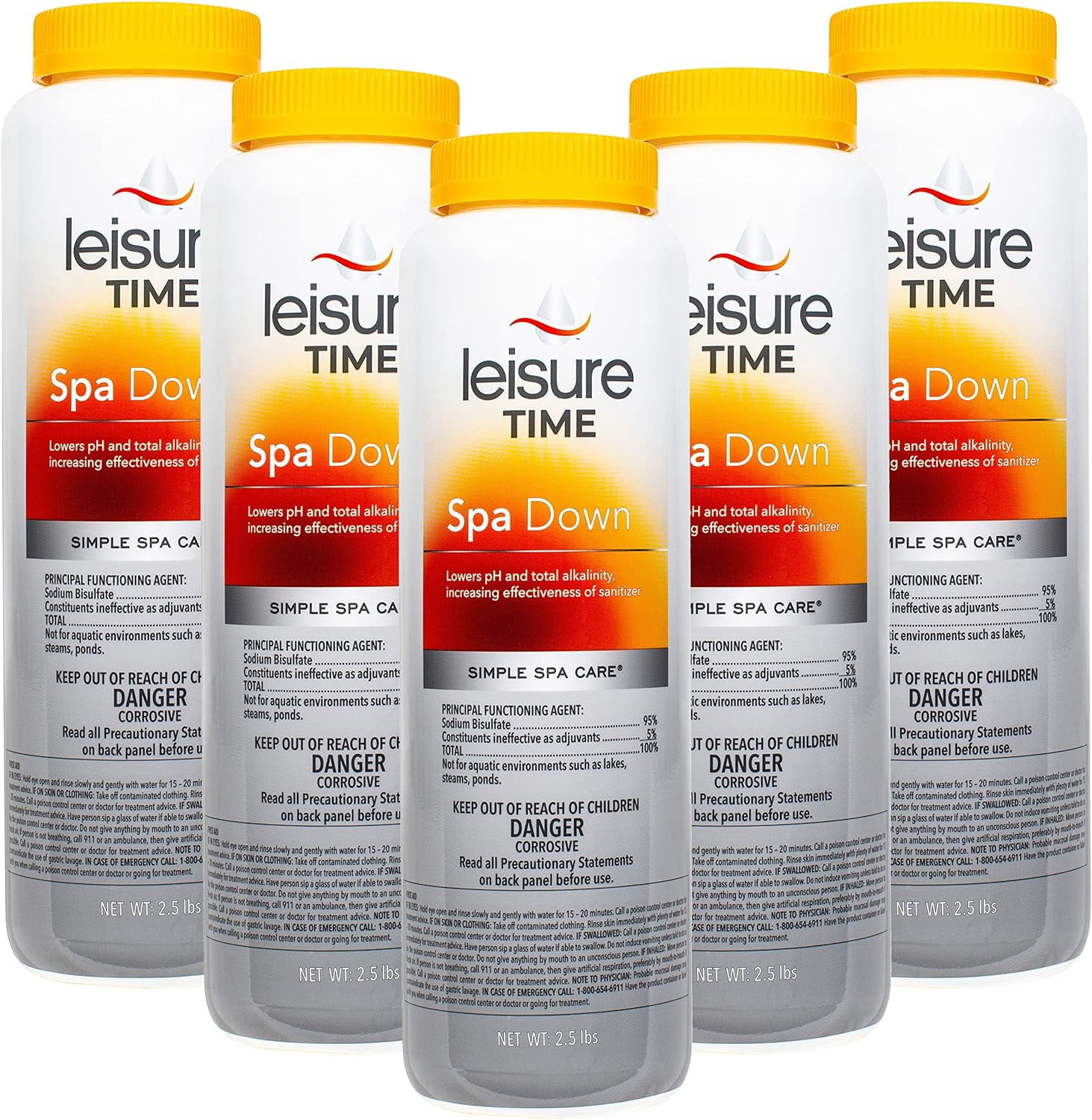 Leisure Time Spa Down 5 Pack