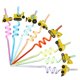 thumbnail image 1 of Naiovety Pajitas reutilizables para coches de mascotas, 24 piezas, botella para beber, pajita curvada, vajilla portátil, suministros para fiestas, Kits de decoración para fiestas Naiovety HA070830-00, 1 of 6
