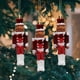 thumbnail image 1 of Colgante de árbol de Navidad,Colgantes de cascanueces para árbol de Navidad,decoración navideña,Colgantes de cascanueces navideños Decoración navideña,Adornos para árbol de Rojo, 1 of 8