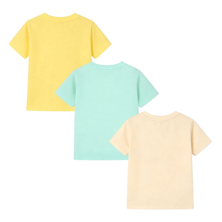 HILEELANG 2-7T Toddler/Little Girls 100% Cotton 3 Pack Bunny