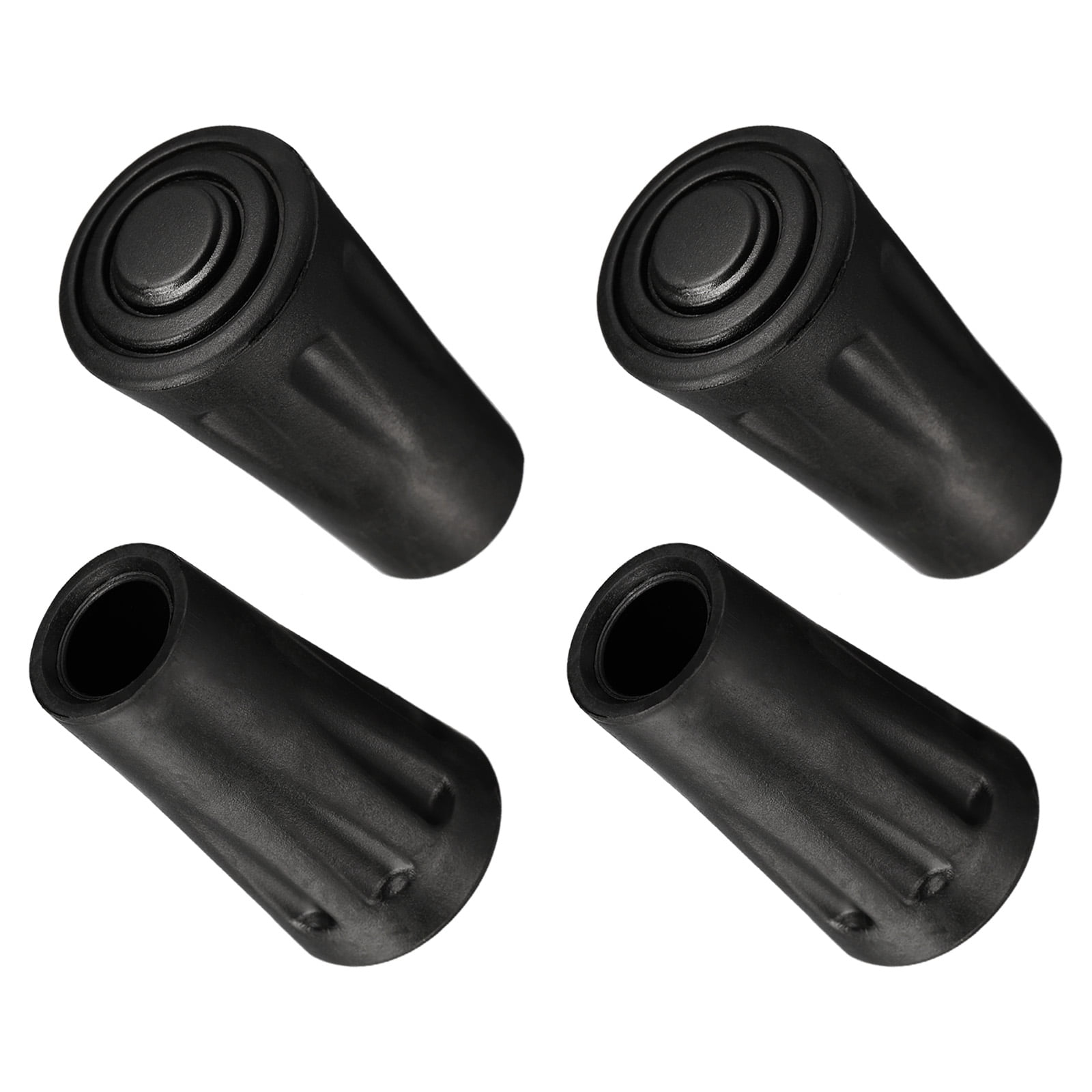 Uxcell Climbing Ski Cane Replacement Caps Ends Tip Protectors Accessories Trekking Pole Tips 4 Pack