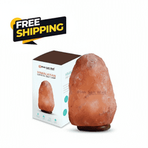 Pink Salt Wall Hand Carved Himalayan Salt Lamp with Auto Color Changing Led, Usb Powered, 3.3 Lb