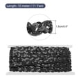 thumbnail image 2 of Uxcell 11 Yard Sequins Beaded Lace Trim 0.6 inch Braid Trim Strip for Crafts, Embellishments, Costume Dark, 2 of 5