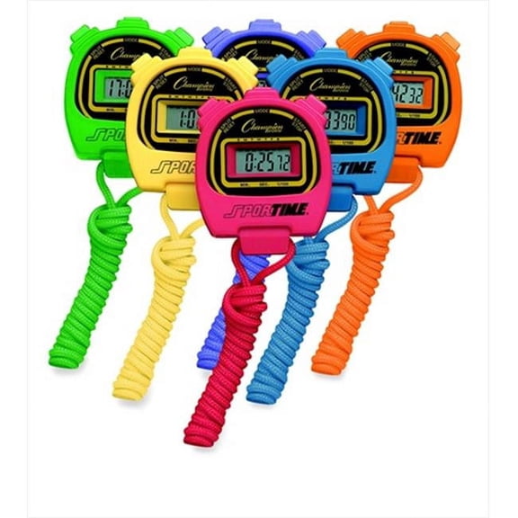 Sportime 018822 Stop Watch Economy With Logo