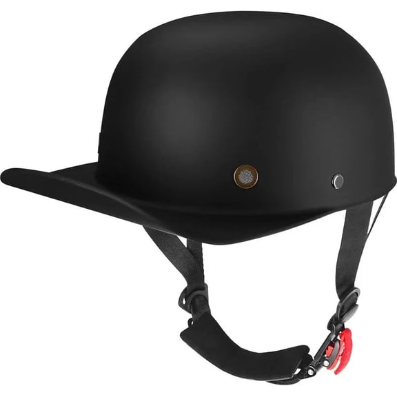 Baseball Style Cap Retro Motorcycle Helmet Unisex-Adult - DOT Approved