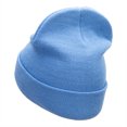 thumbnail image 2 of Toronto Skyline Embroidered 12 Inch Long Knitted Beanie - Sky Blue OSFM, 2 of 5
