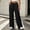 Black, variant on BUIGTTKLOP Womens Sweatpants Fleece Lined Wide Leg Sweat Pants Cotton Elastic Waisted Trousers with Pockets