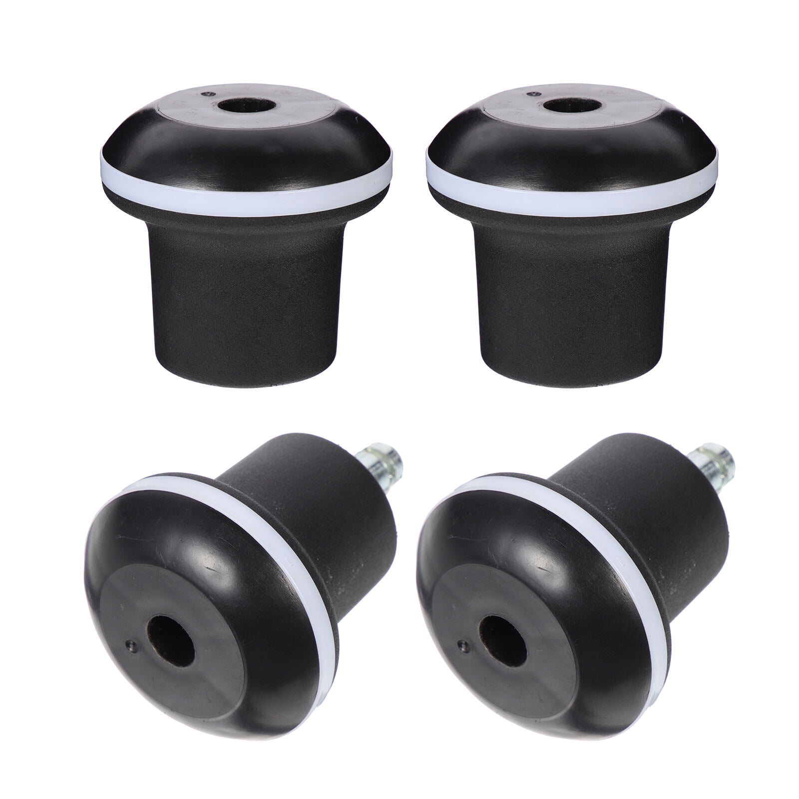 4Pcs Office Desk Chair Wheels Practical Chair Foot Wheels Heavy Duty