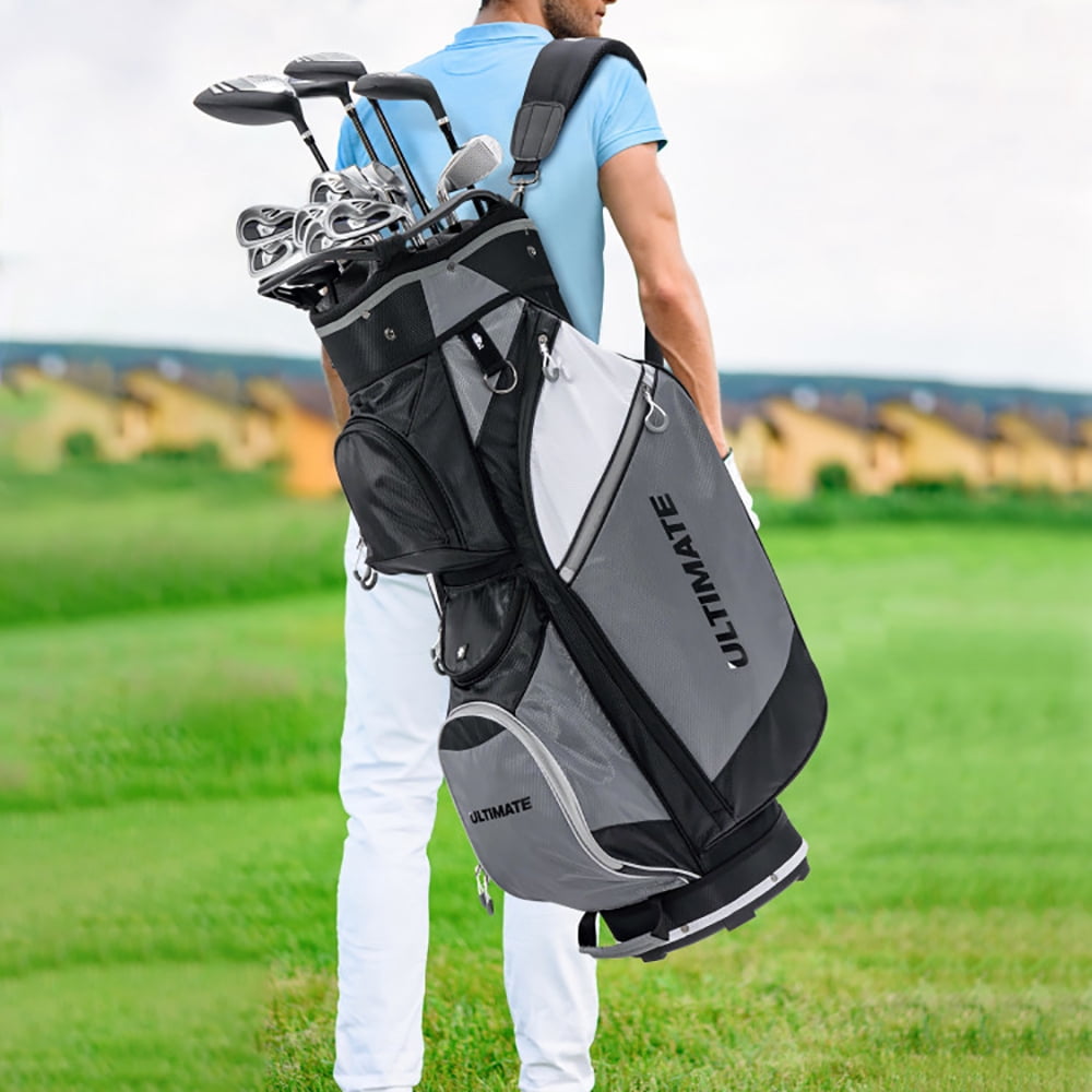 Yardi Yard 14-Way Golf Cart Stand Bag with Waterproof Rain Hood, Lightweight Golf Stand Bag for Men & Women,Multiple Pockets, Lightweight & Durable