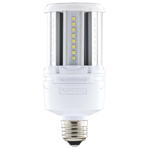 Satco S49390 Hi-Pro 18 Watt LED HID Replacement - 80 CRI - 5000K - Type B - Ballast Bypass