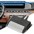 thumbnail image 2 of 1 Pc Clip de pestaña de salida de ventilación de rejilla de aire para Mercedes-Benz GLE GLS Class 350 2020-2024 Tablero de salida de aire acondicionado del centro delantero Negro, 2 of 6
