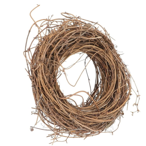 HEALEEP Spring Rattan Wreath Diy 1Pc 11.8X11X3In