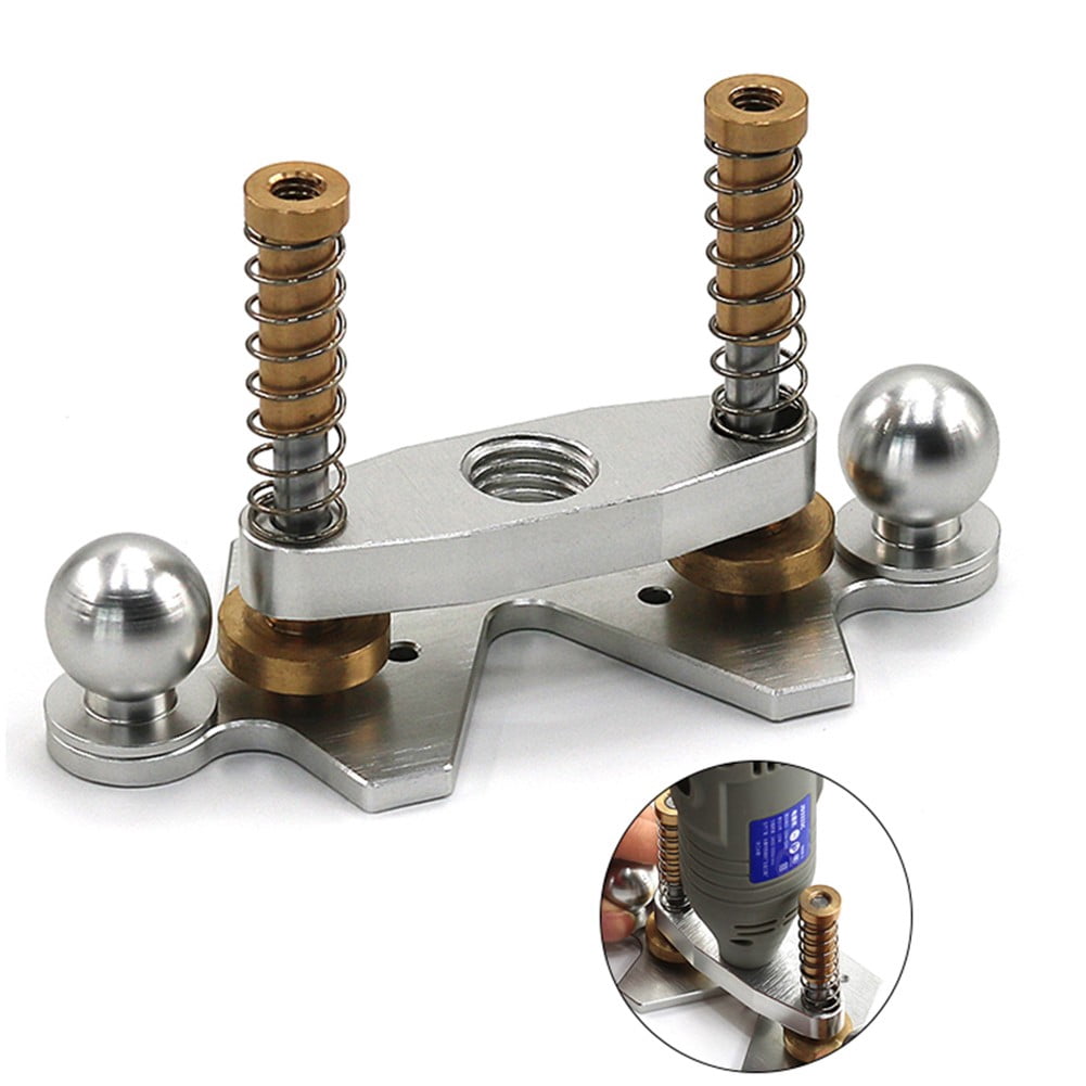 Precision Router Base Sound Hole Circular Hole Tool Guitar Luthier Tool, Guitar Builder/Luthier Supply