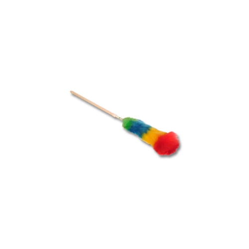 Assorted Colors" "Polywool Duster Metal Handle Extends 51"" To 82"" 