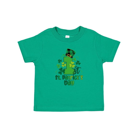 Inktastic Babys 1st St Patricks Day Irish Shamrock Boys or Girls Baby T-Shirt