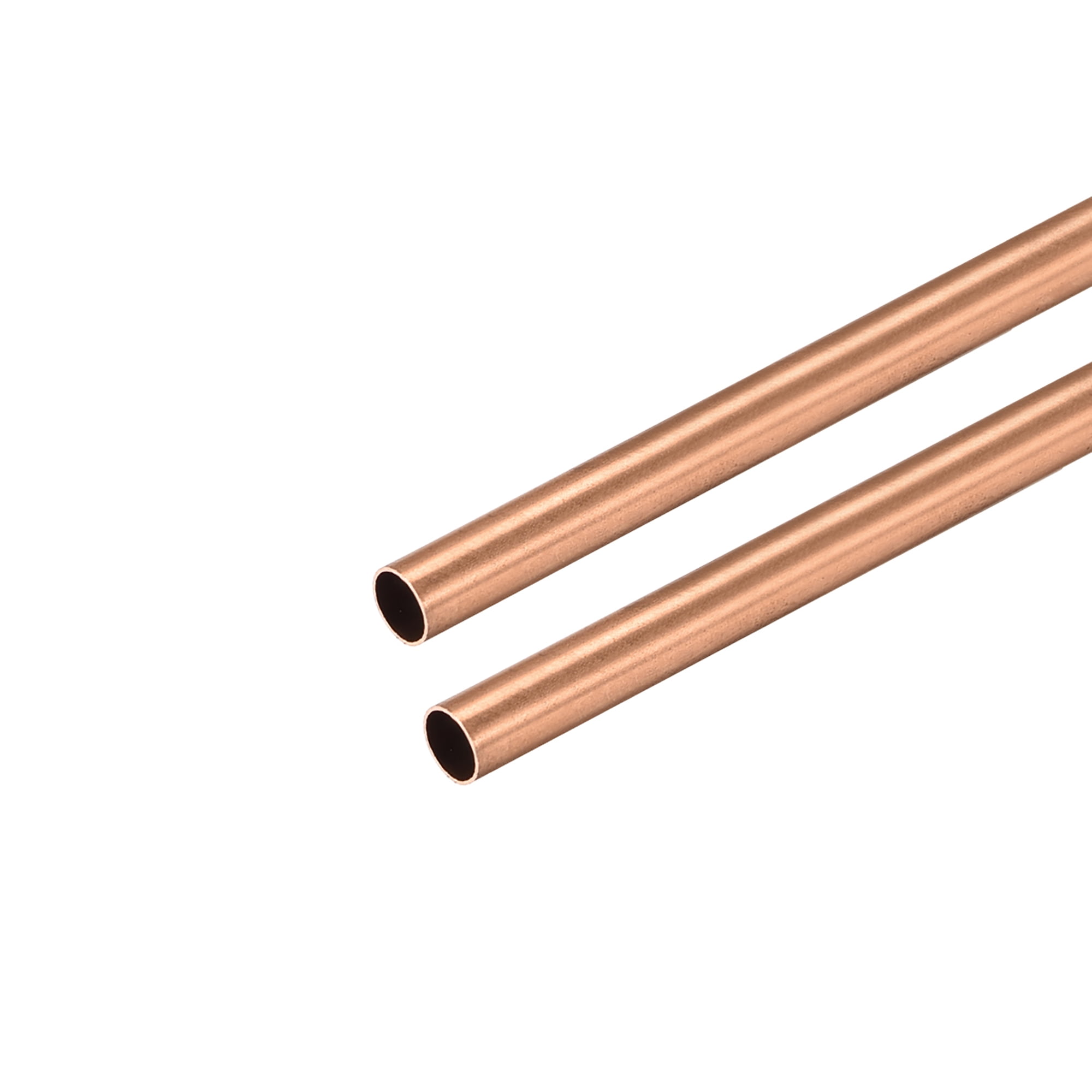 Copper Round Tube 4mm OD 0.2mm Wall Thickness 300mm Long Straight Pipe