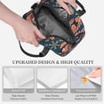 thumbnail image 5 of DouZhe Lunch Bags for Women and Men, Paisley Flower Zentangle Prints Reusable Portable Insulated Cooler Waterproof Lunch Tote Bag for Travel Work Picnic, 5 of 7