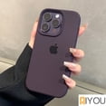 thumbnail image 1 of Funda Oficial De Silicona Líquida Morada Berry IPhone 14 Pro Max Cubierta Trasera Suave A Prueba De Caídas 14Plus Carcasa, 1 of 3